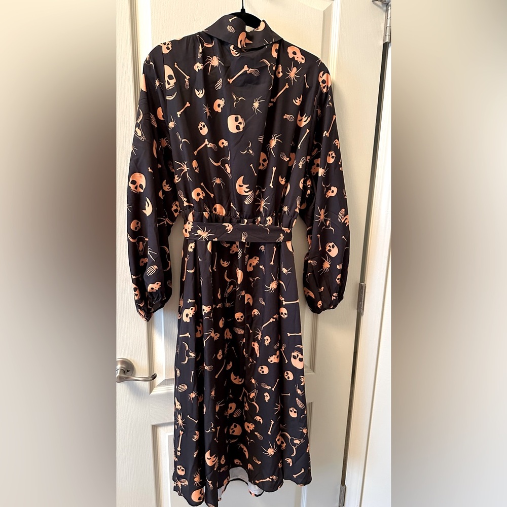 Bloomchic Halloween Dress Size 22/24 with Button Front and Elastic Waist